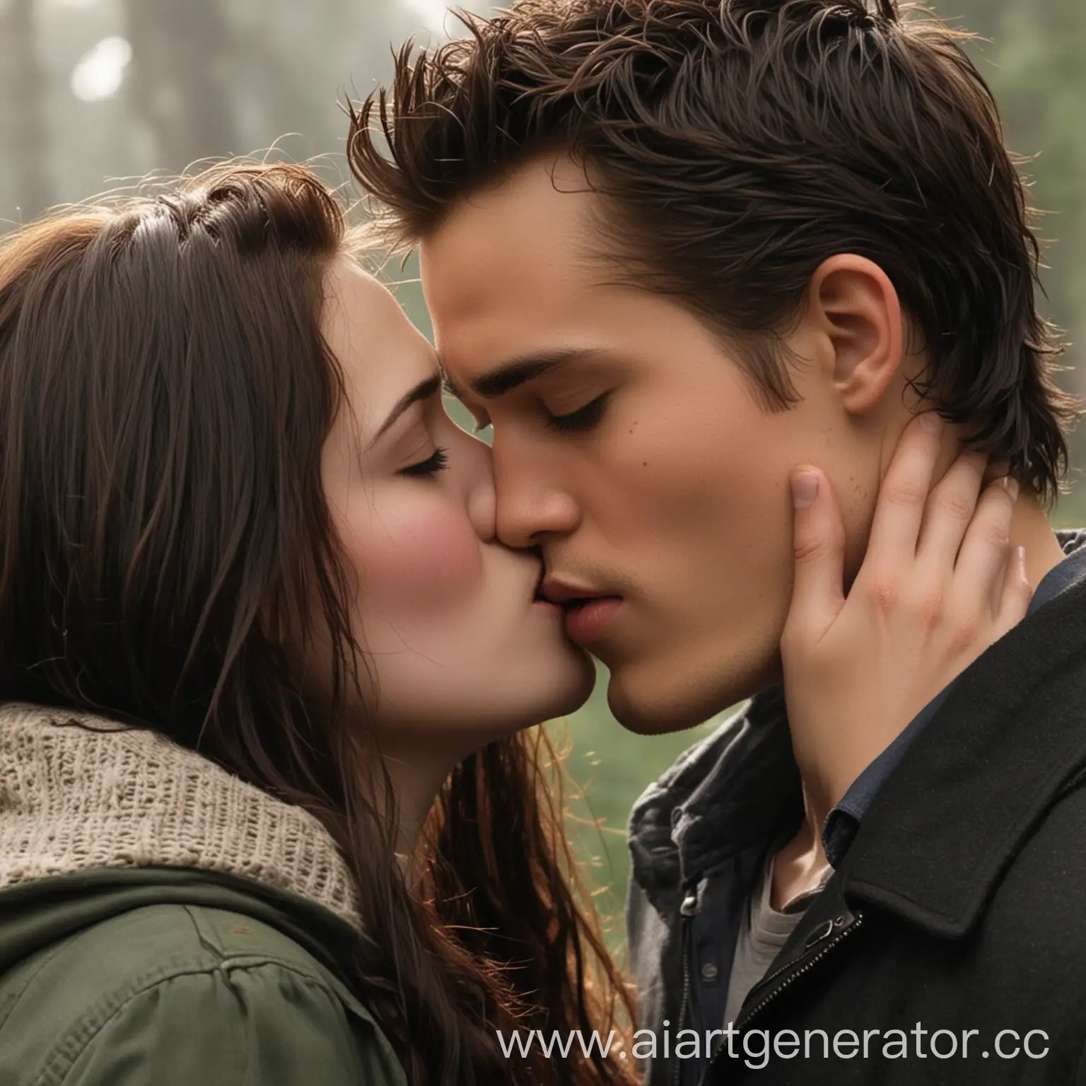 Romantic-Scene-Jacob-and-Edward-Kiss-Bella-Weeps