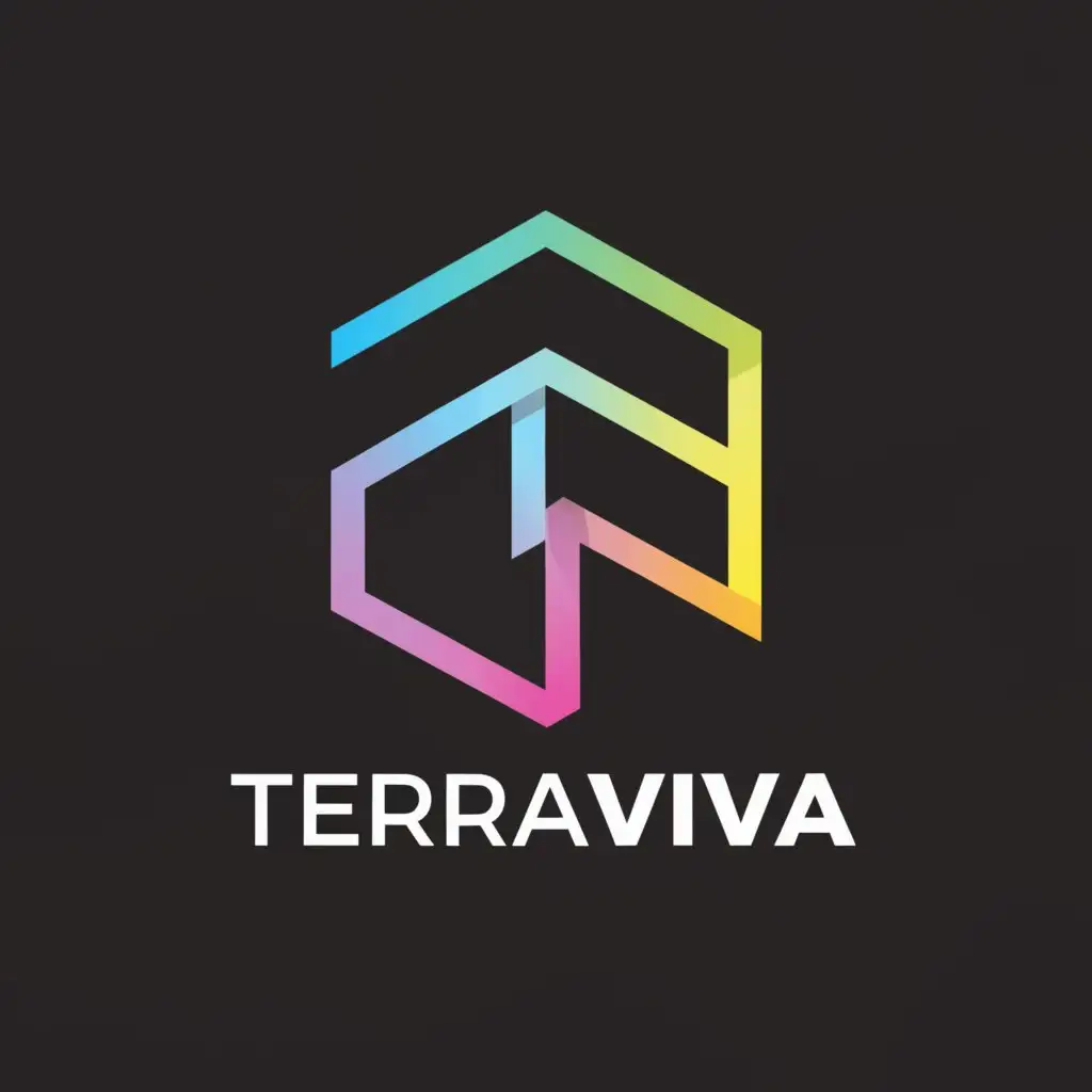 a logo design,with the text "TerraViva", main symbol:architecture,Minimalistic,be used in Others industry,clear background