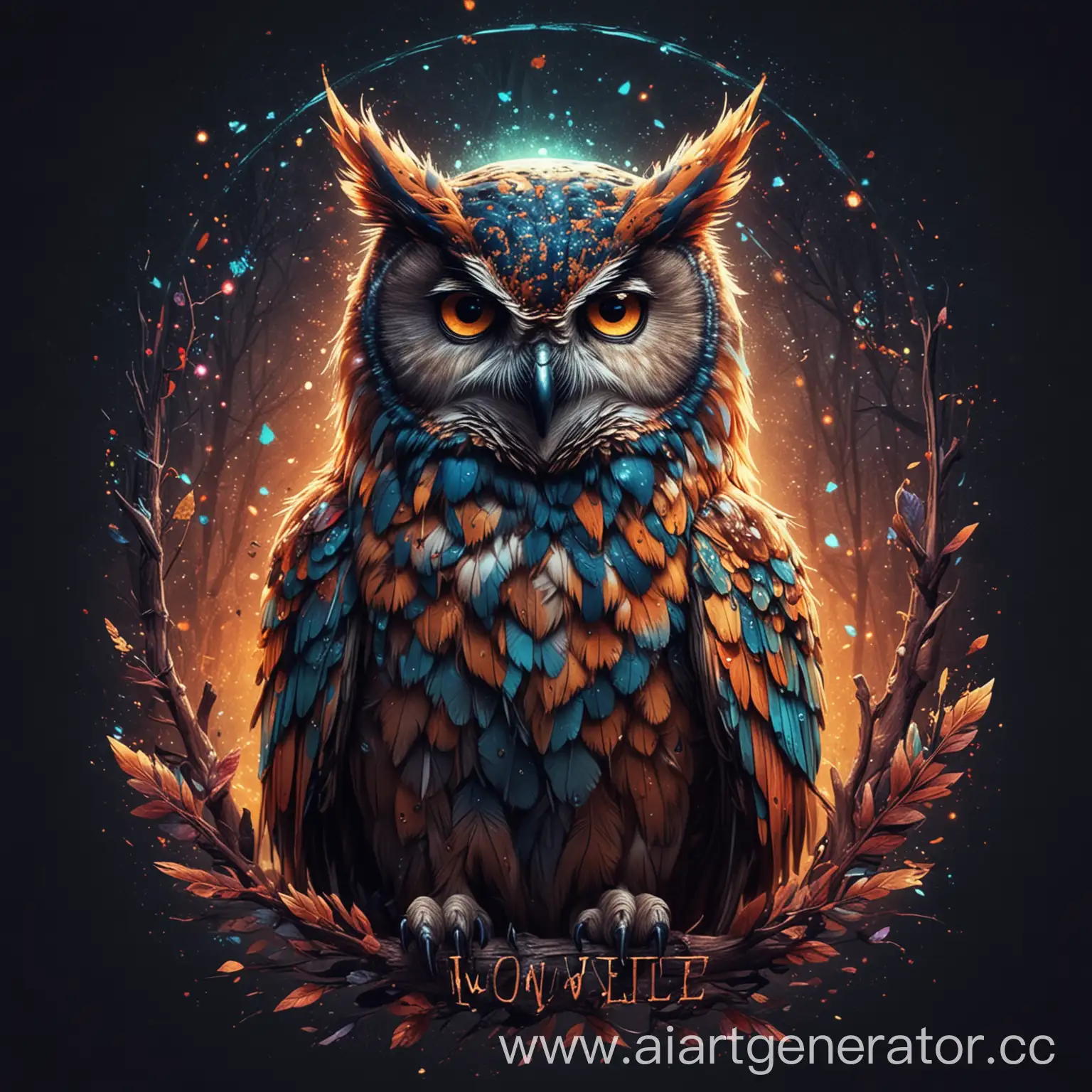 Serene-Owl-in-Subdued-Colors-for-Clear-Text-Visibility