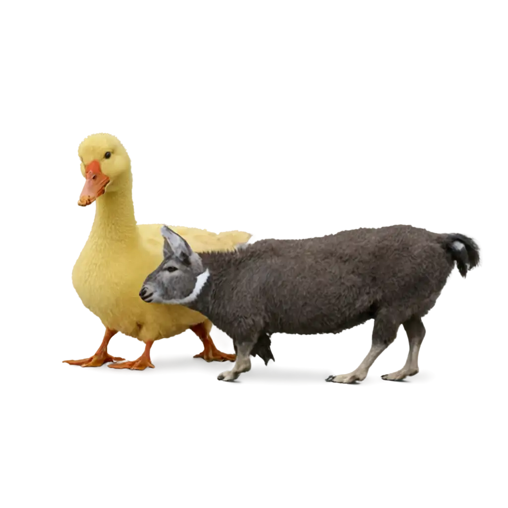 duck merge with donkey
