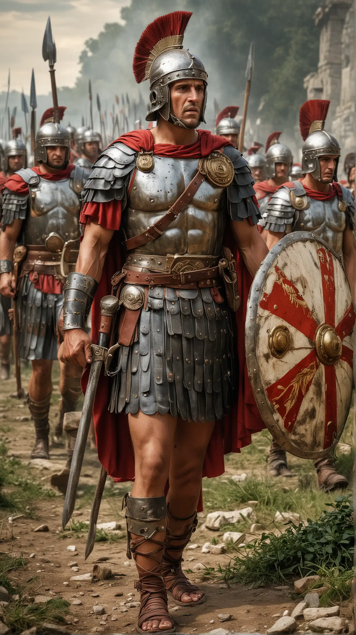 Mighty Roman Legionnaires Conquering Vast Territories