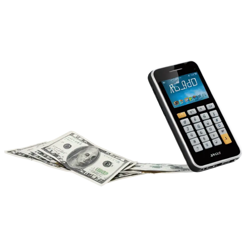 A MOBILE WITH CASH