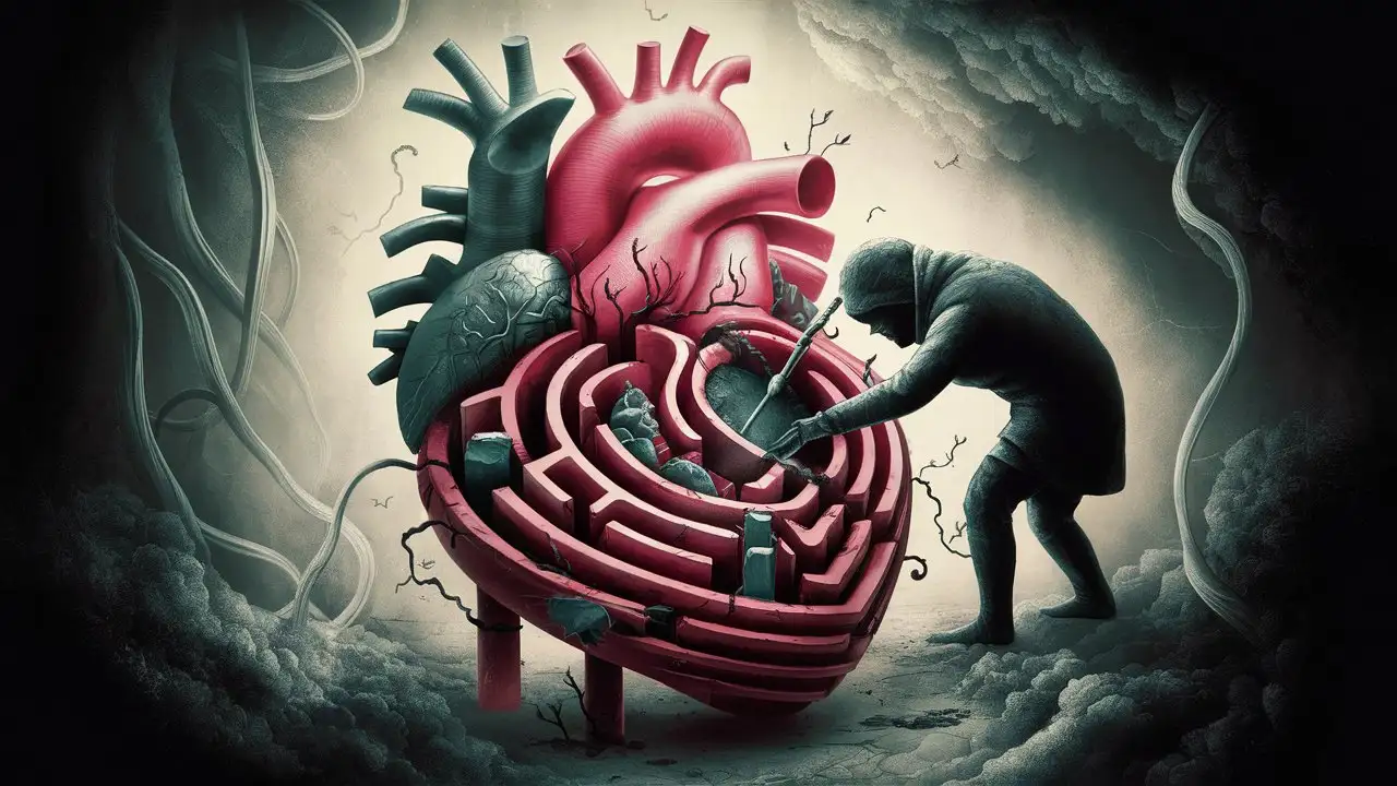Exploring the Depths of Emotion Journey Through the Hearts Labyrinth