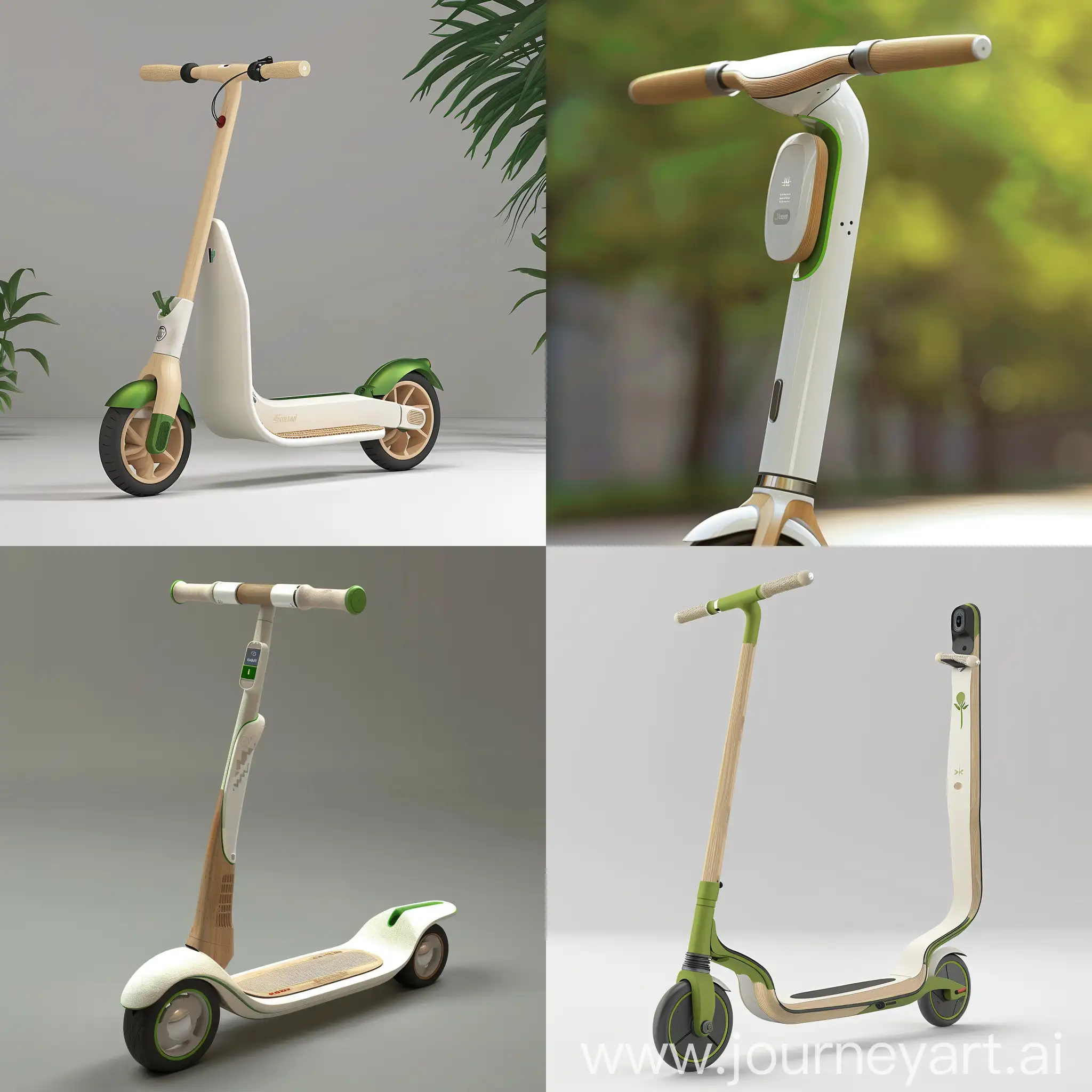 Futuristic-Foldable-EcoFriendly-Electric-Scooter-Inspired-by-Bamboo