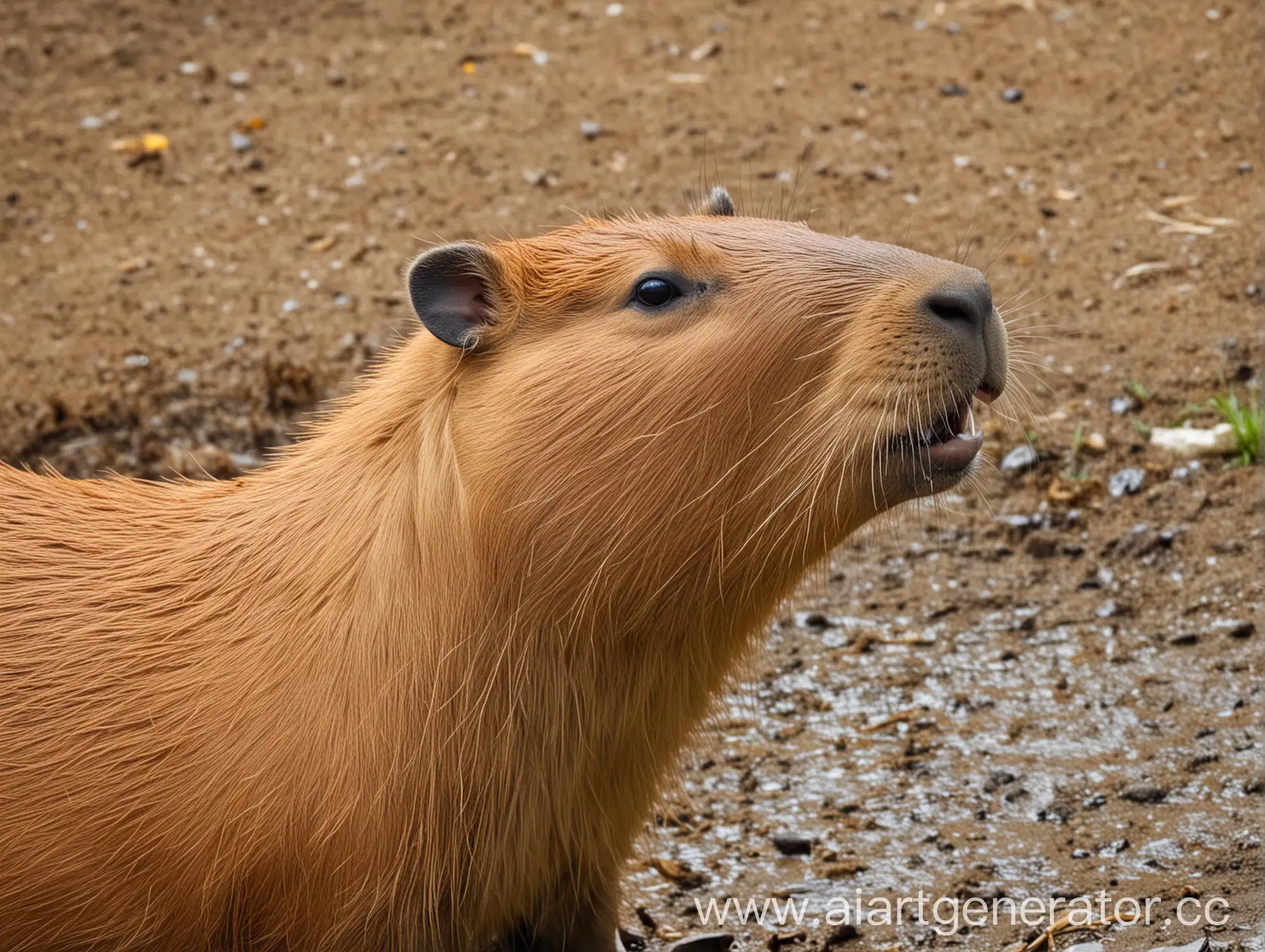 Joyful-Capybara-Enjoying-a-Sunny-Day