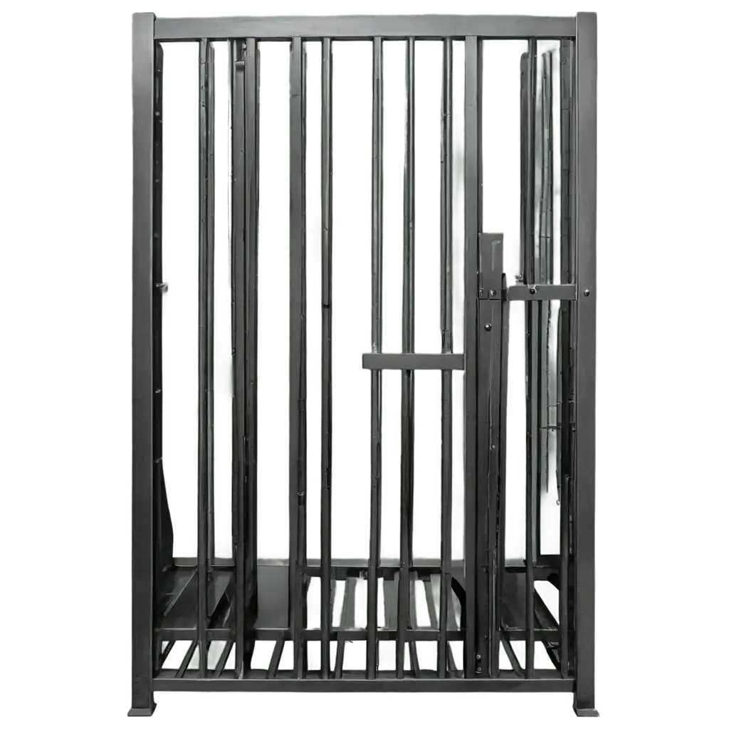HighQuality-PNG-Image-of-a-Jail-Capturing-the-Essence-of-Incarceration-with-Clarity