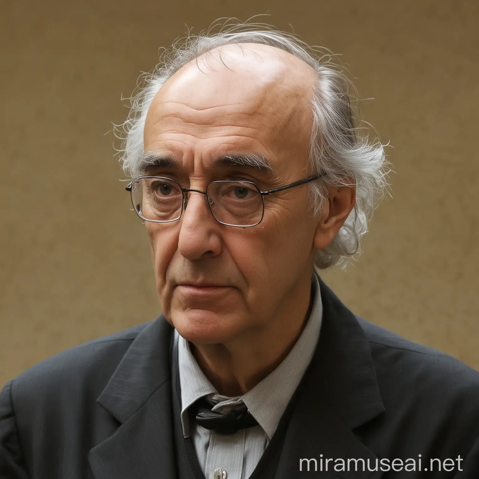 imagen de José Saramago, escritor portugués recibe premio nobel
