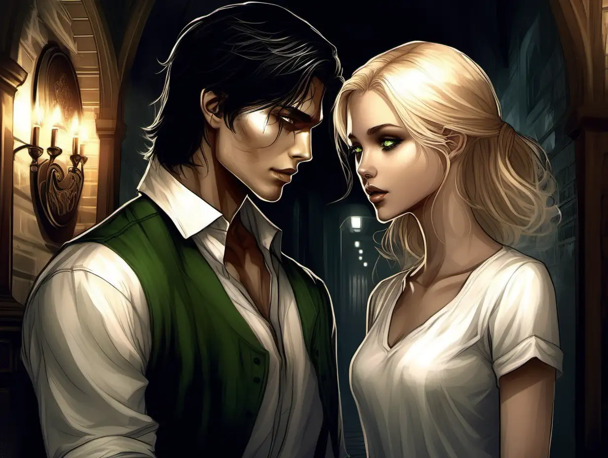 Intense-Conversation-in-Tavern-Corridor-Dark-Fantasy-Scene-with-Young-Man-and-Girl