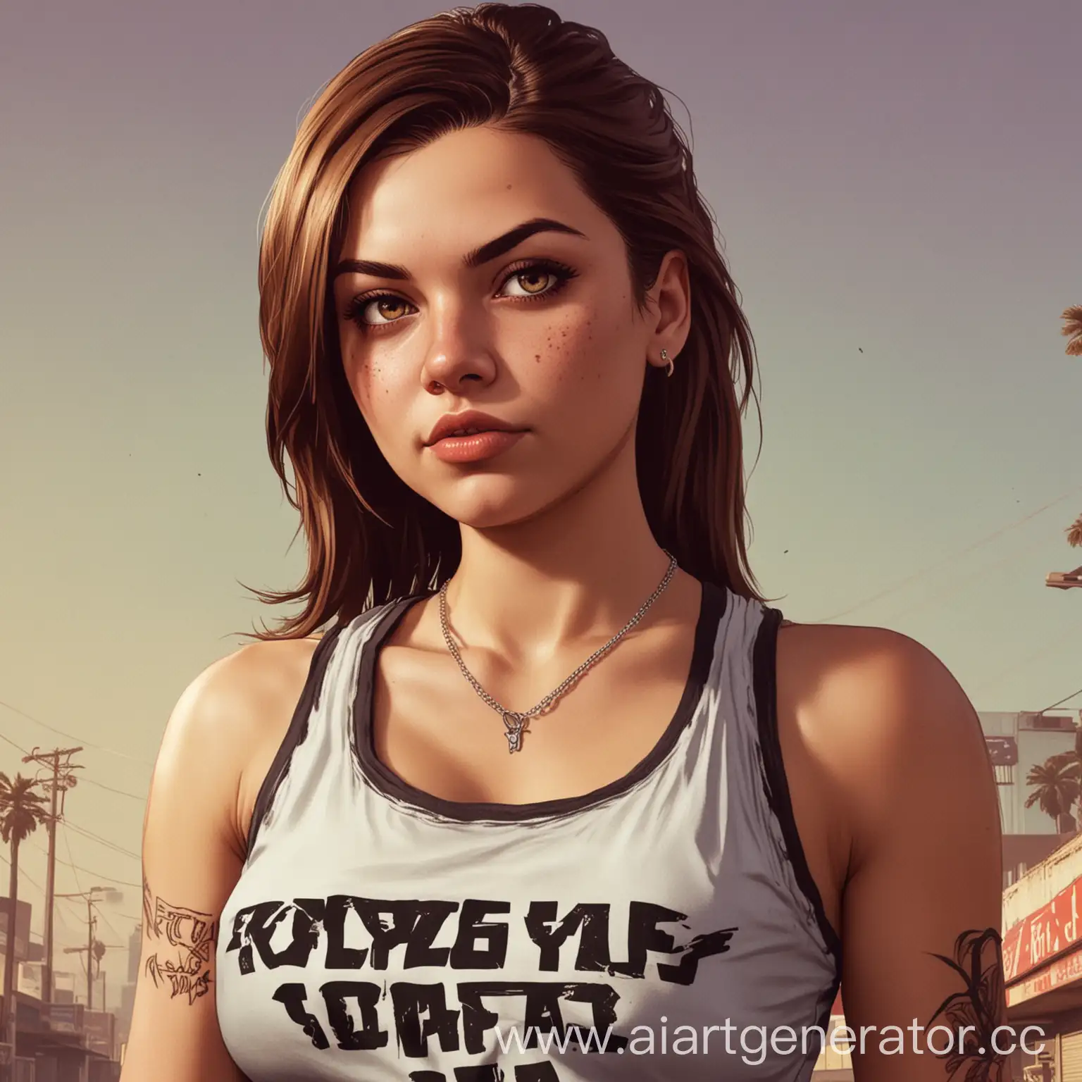 Young-Woman-Engaged-in-Grand-Theft-Auto-Gameplay
