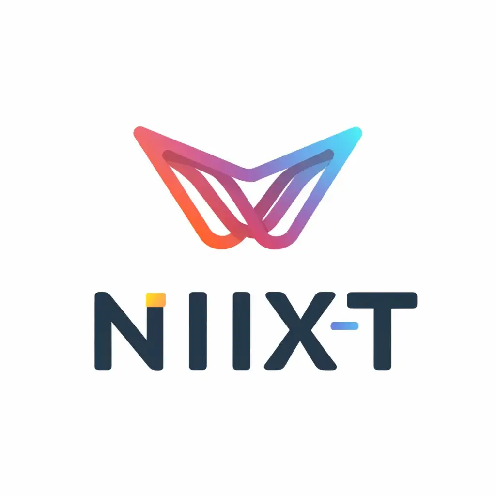 a logo design,with the text "Nixt Arrow", main symbol:Arrow,Minimalistic,be used in Technology industry,clear background