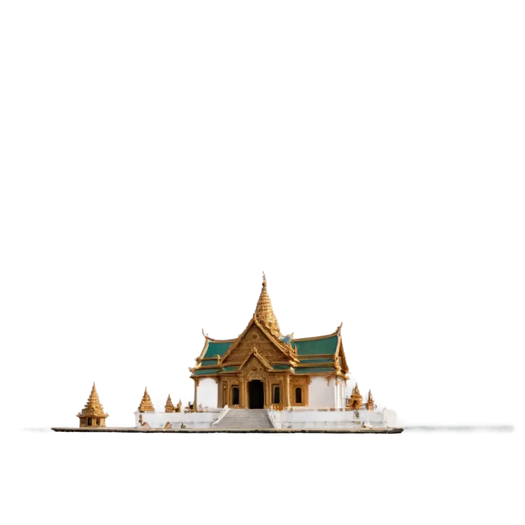 Temple with God by sea side