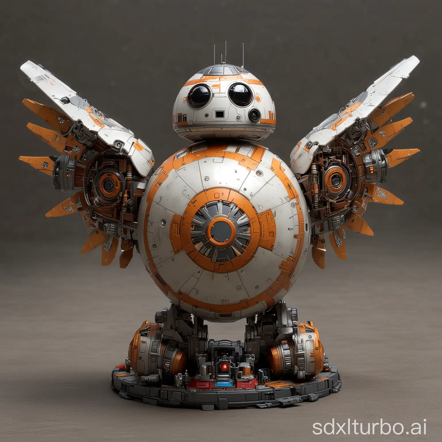 BB8-with-Machine-Wings-and-Iron-Mans-Energy-Core-Futuristic-Robot-Concept-Art