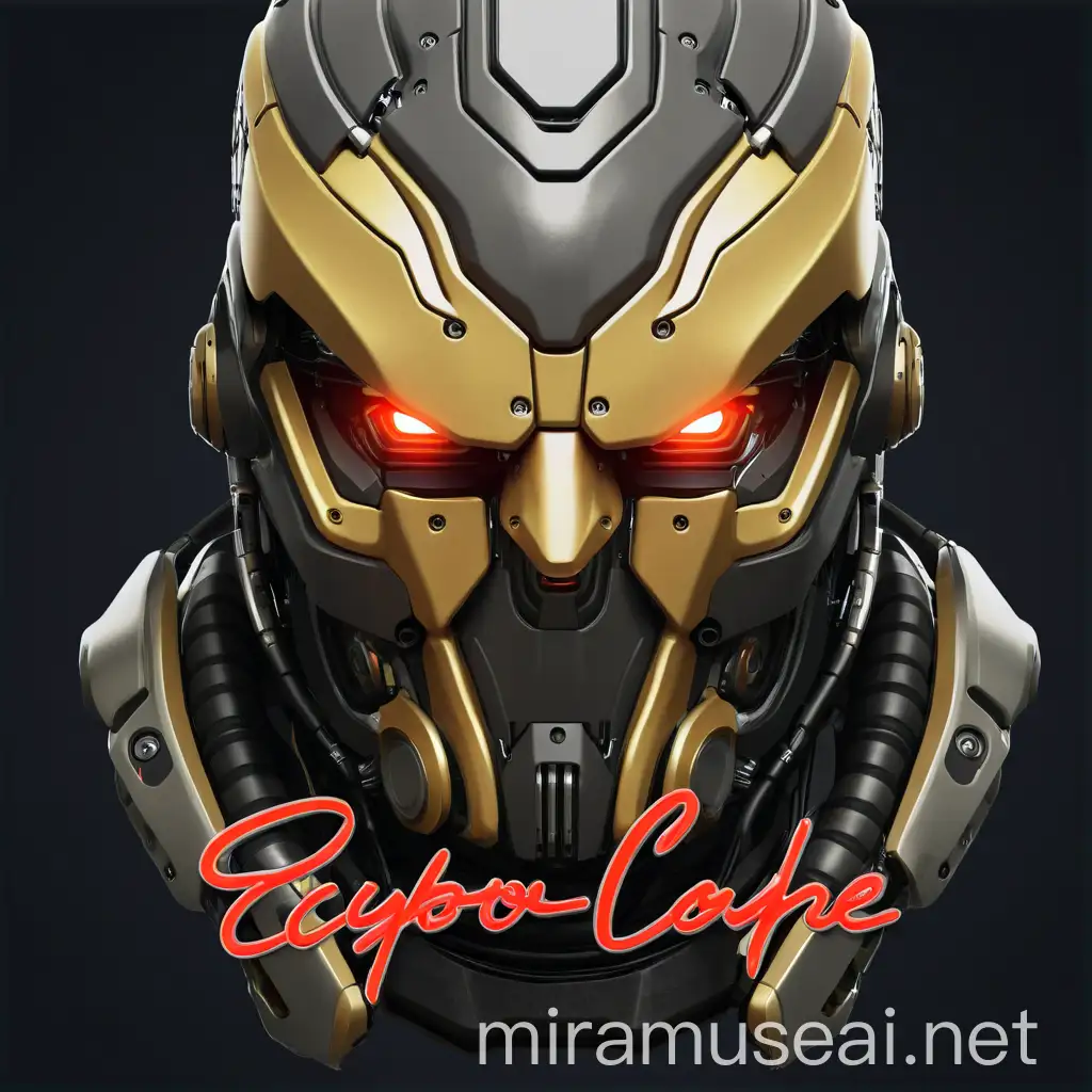 Cyborg with Completed Head and Body