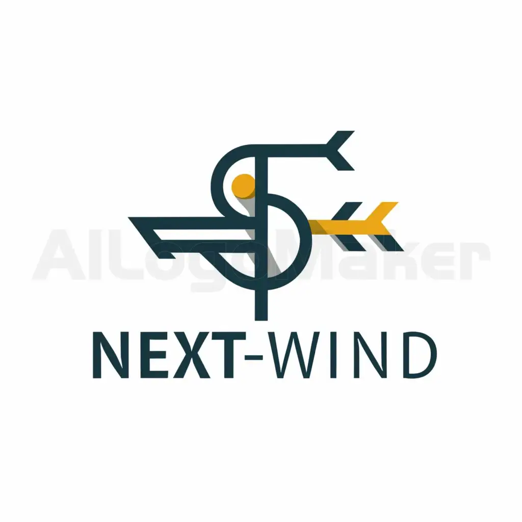 a logo design,with the text "next-wind", main symbol:Weathervane,Moderate,be used in Retail industry,clear background