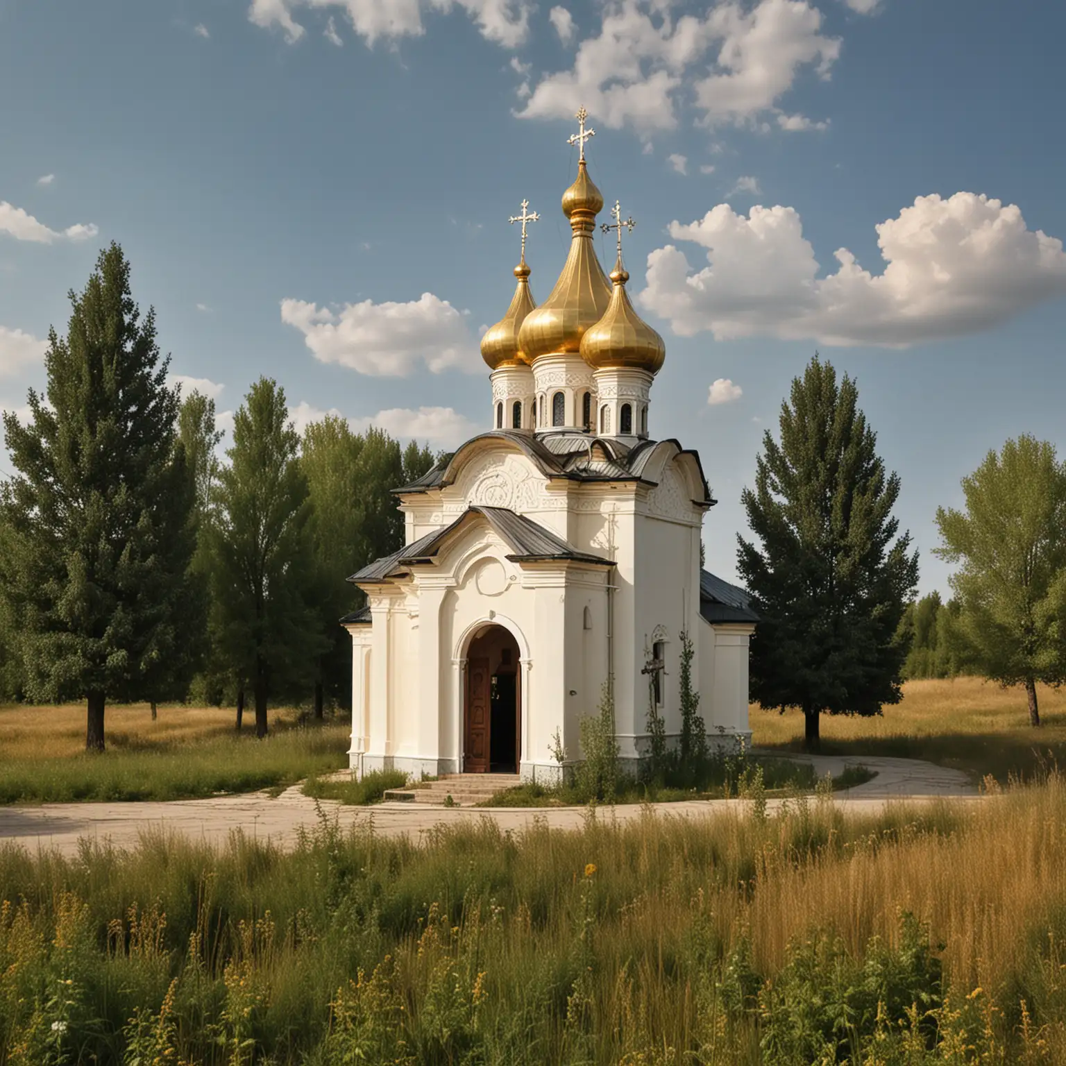 
храм во имя иконы Божьей Матери 
Неопалимая Купина и приделом 
во имя св. великомученицы Варвары.