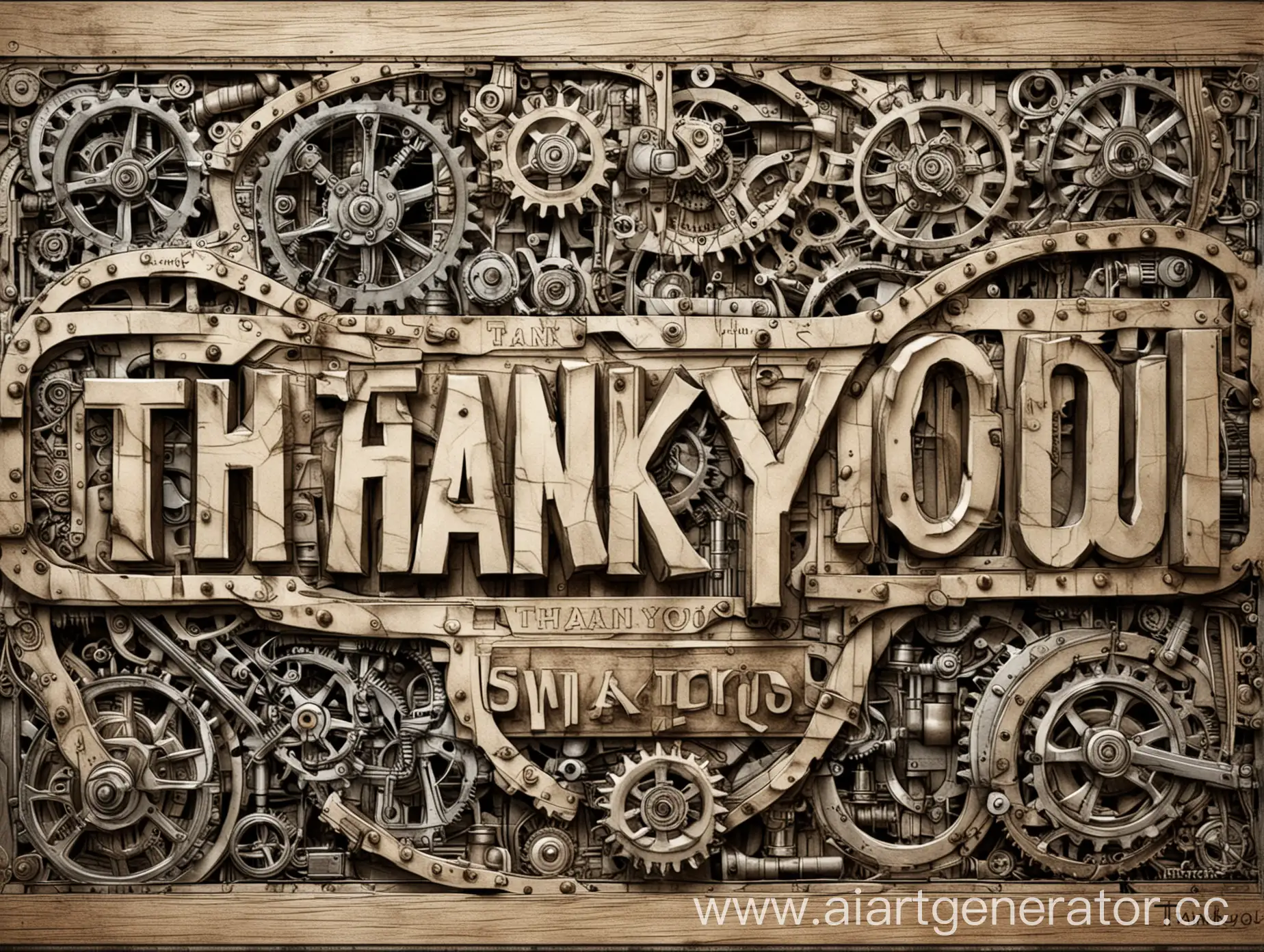 Mechanical-Details-Drawing-with-Inscription-Gratitude-Expressed