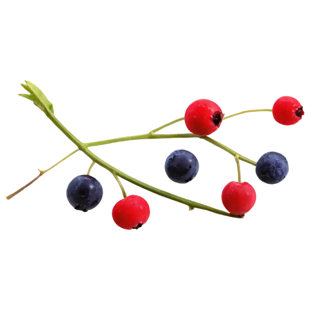 Vibrant-Forest-Berries-PNG-Capturing-Natures-Bounty-in-HighQuality-Images