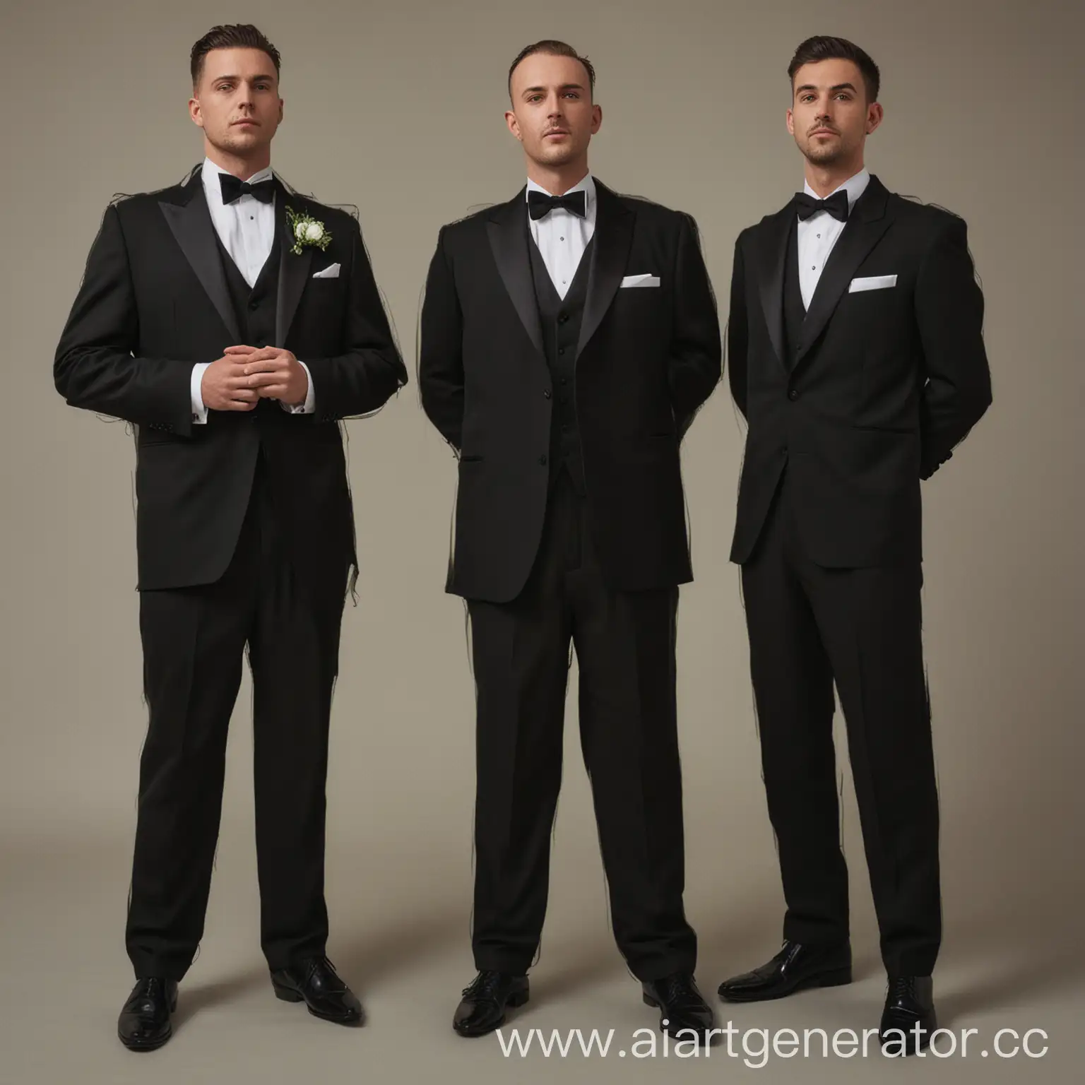 Elegant-Men-in-Tuxedos-Standing-Tall