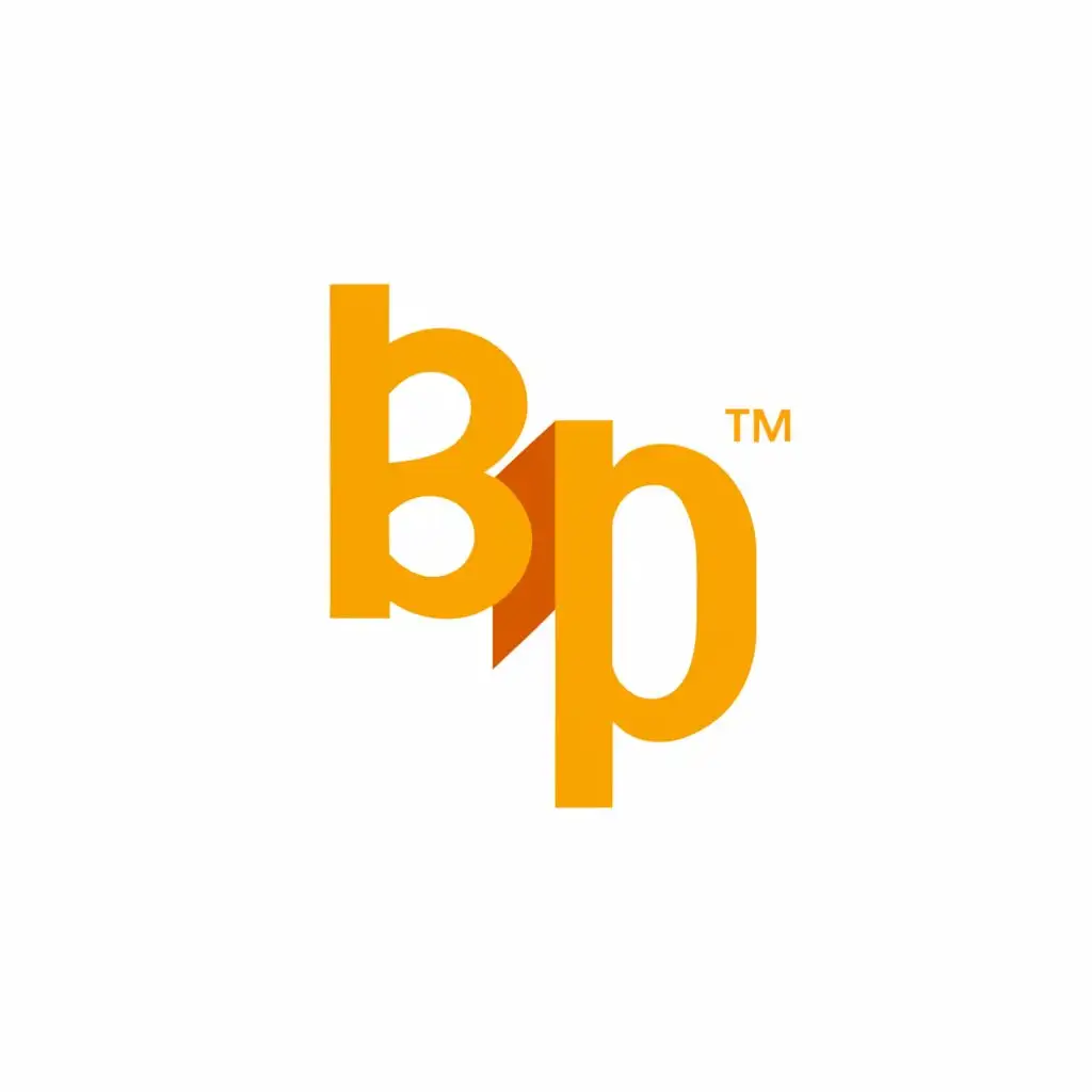 a logo design,with the text "bp", main symbol:square,Moderate,clear background