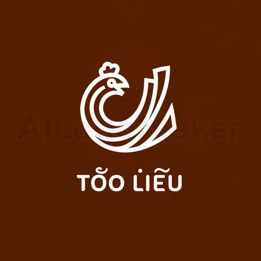 a logo design,with the text "Tô Liêu", main symbol:Chicken,Moderate,be used in Restaurant industry,clear background