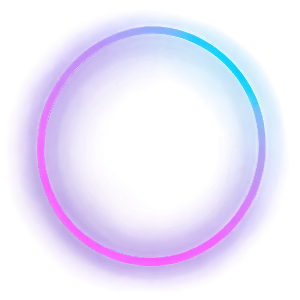 Neon Gradient circle
