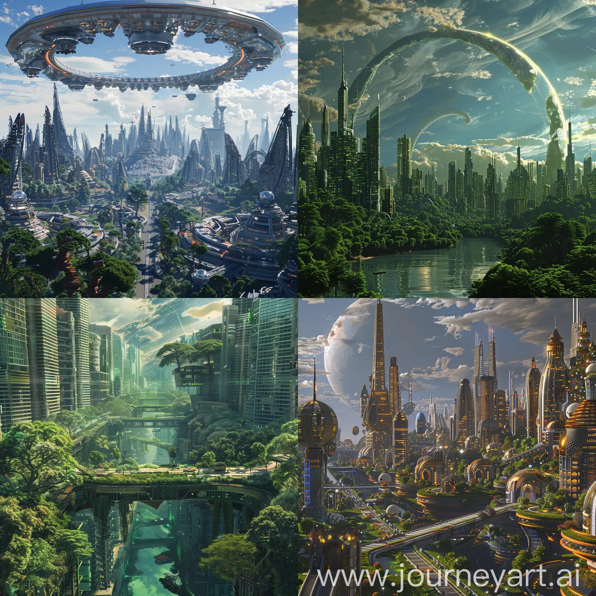 Sustainable-Cityscape-in-a-Parallel-Universe