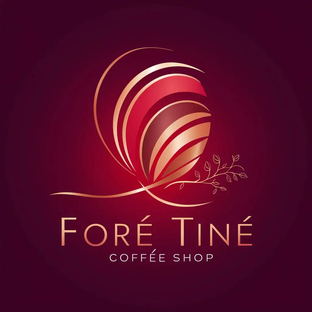 Elegant and Sophisticated Coffee Shop Logo with Warmth and Coziness