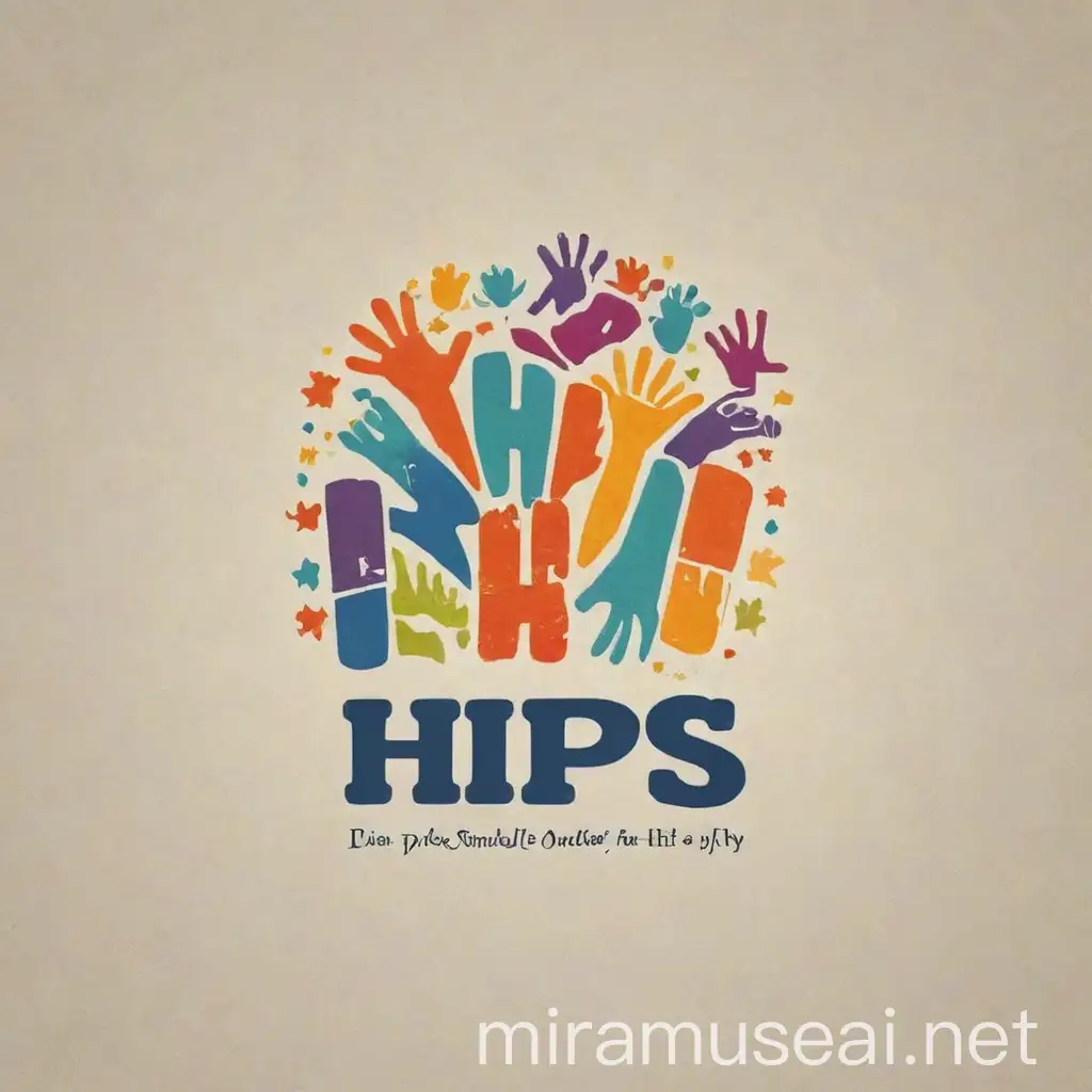 Inclusive Logo Design for Childrens Nonprofit HIPS