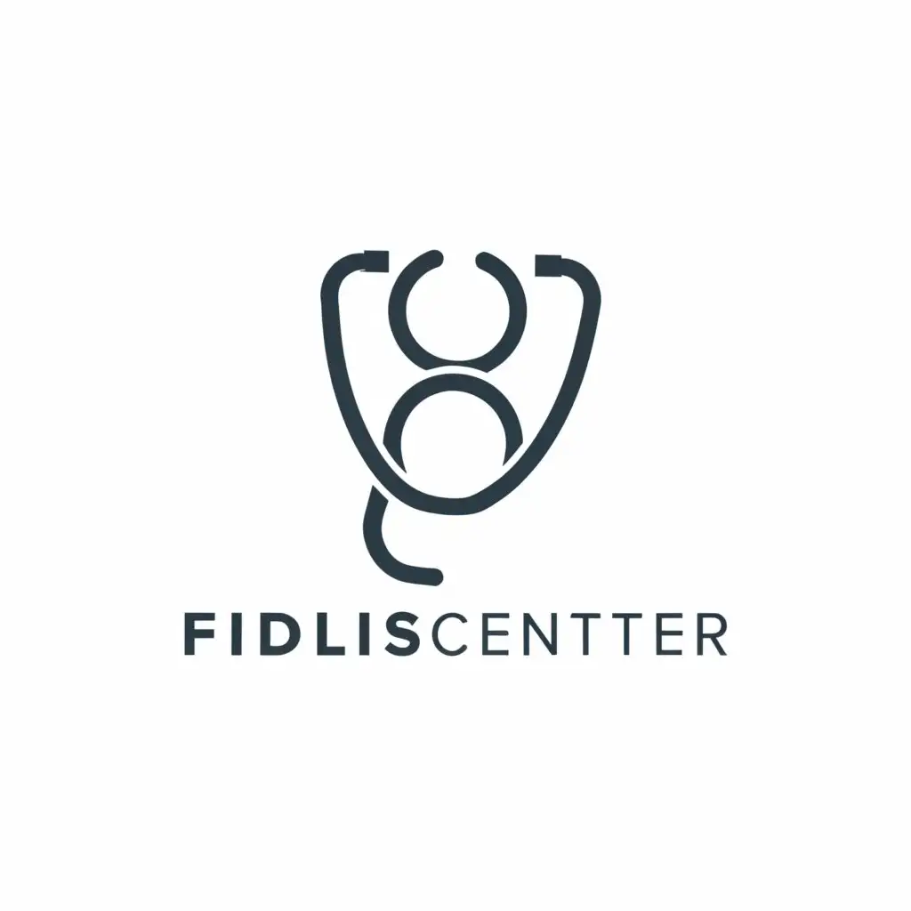 a logo design,with the text "Fidlis center", main symbol:MEDICAL CLINIC,Moderate,clear background