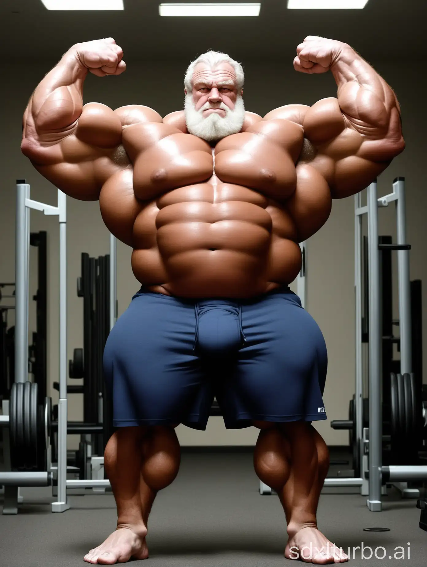Huge-Muscle-Man-Flexing-in-Underwear-Massive-Bodybuilder-Showing-Off-Strength