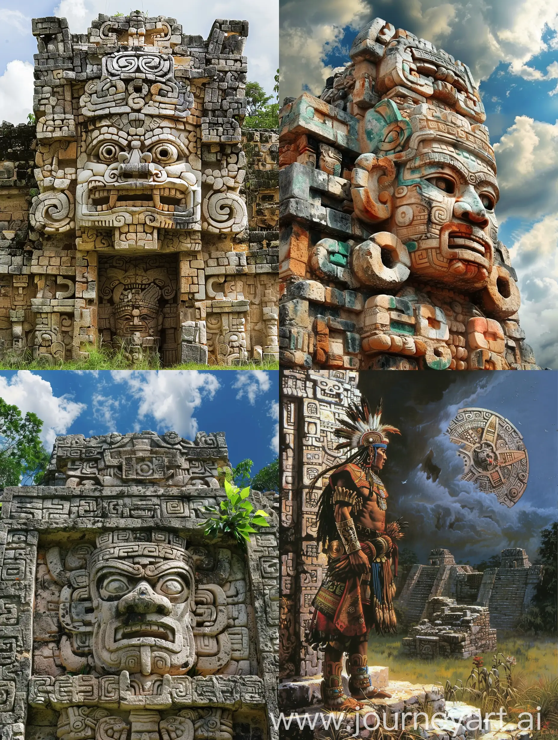 Mayan-Civilization-Ruins-in-34-Aspect-Ratio-Artwork