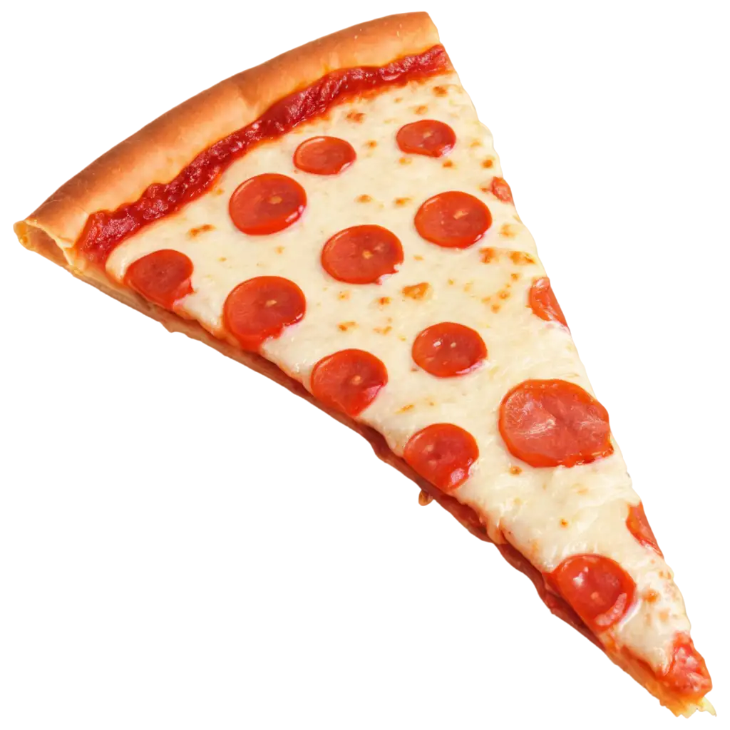 Savor-the-Crispy-Delight-Pepperoni-Pizza-with-Melted-Cheese-in-HighQuality-PNG-Format