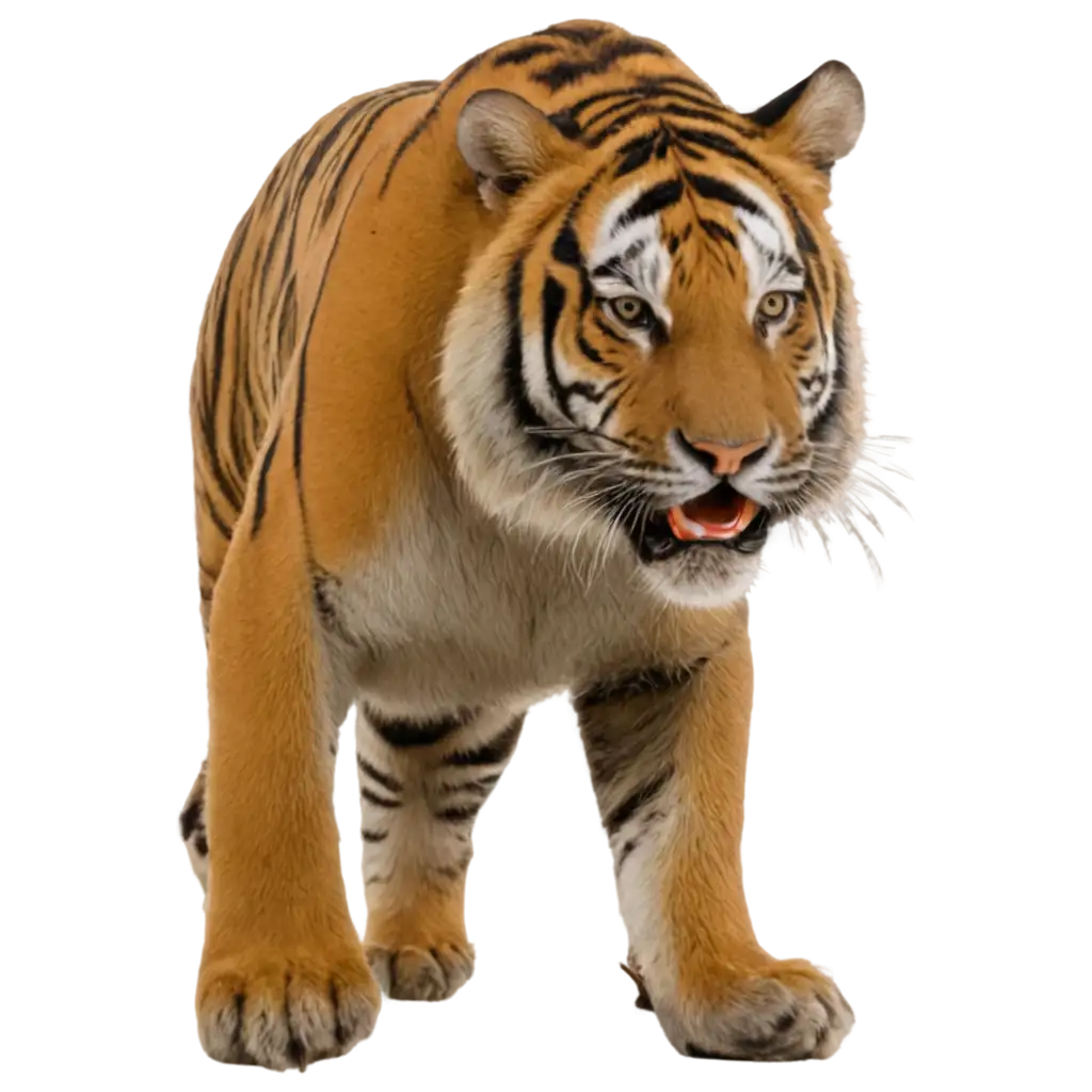 Majestic-Tiger-in-PNG-Format-Captivating-Wildlife-Art-for-Online-Platforms