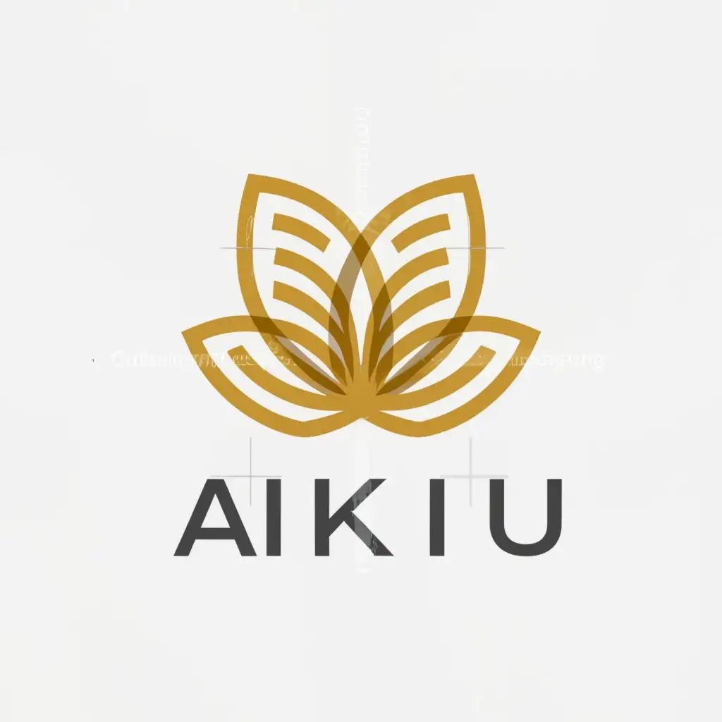 a logo design,with the text "Aikiu", main symbol:Aikiu,Minimalistic,be used in Others industry,clear background