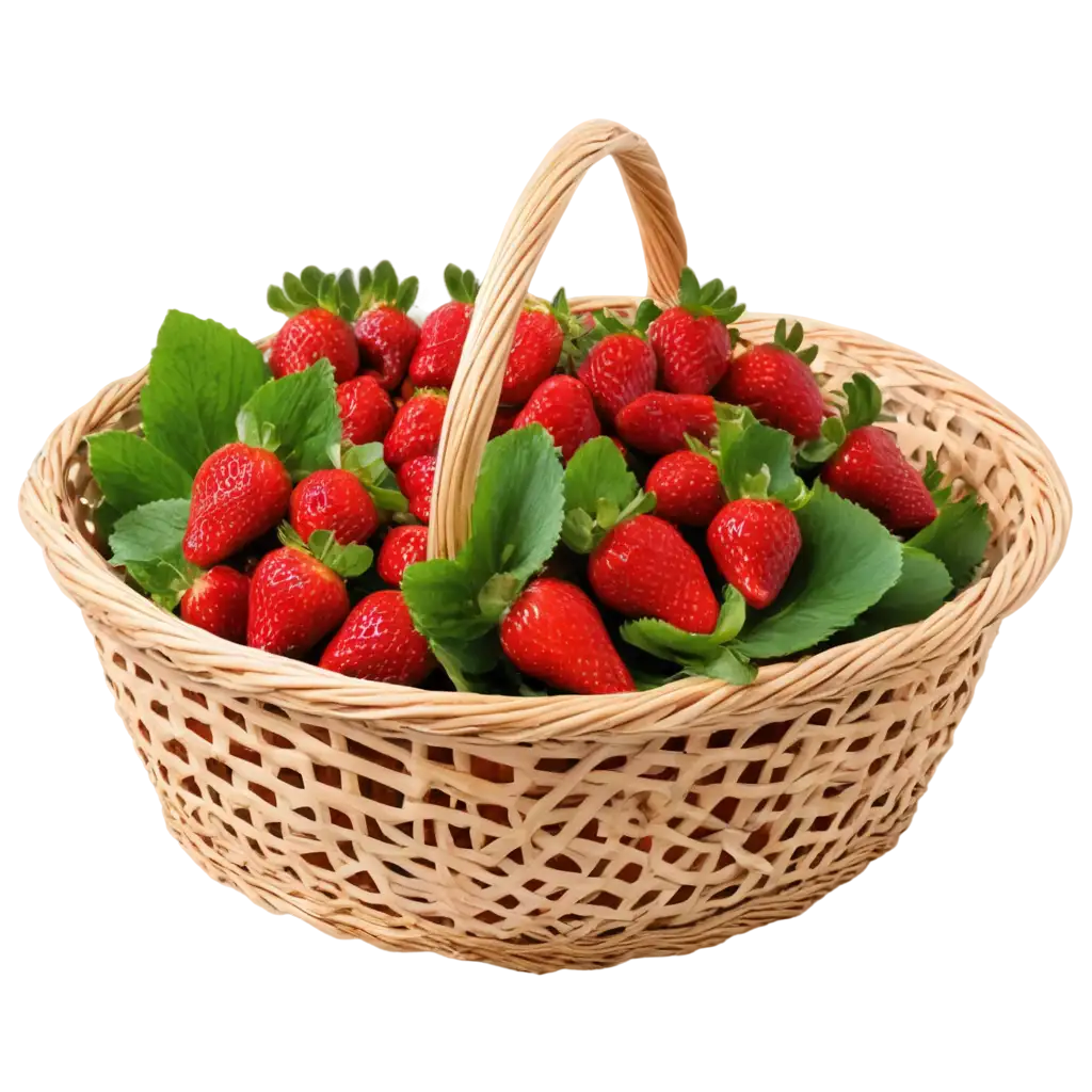 Exquisite-Strawberry-Basket-PNG-Enhance-Your-Online-Presence-with-HighQuality-Fruit-Imagery