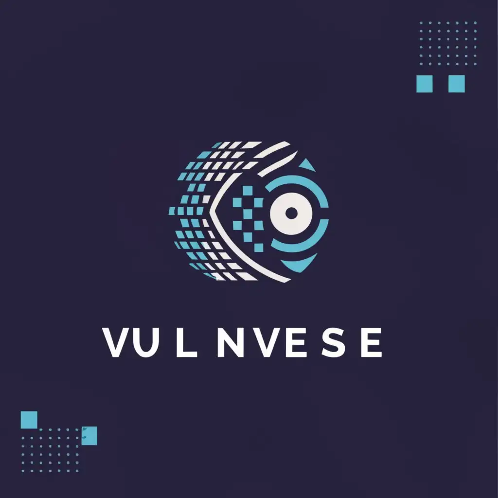 a logo design,with the text "vulnverse", main symbol:digital world,Moderate,be used in Technology industry,clear background