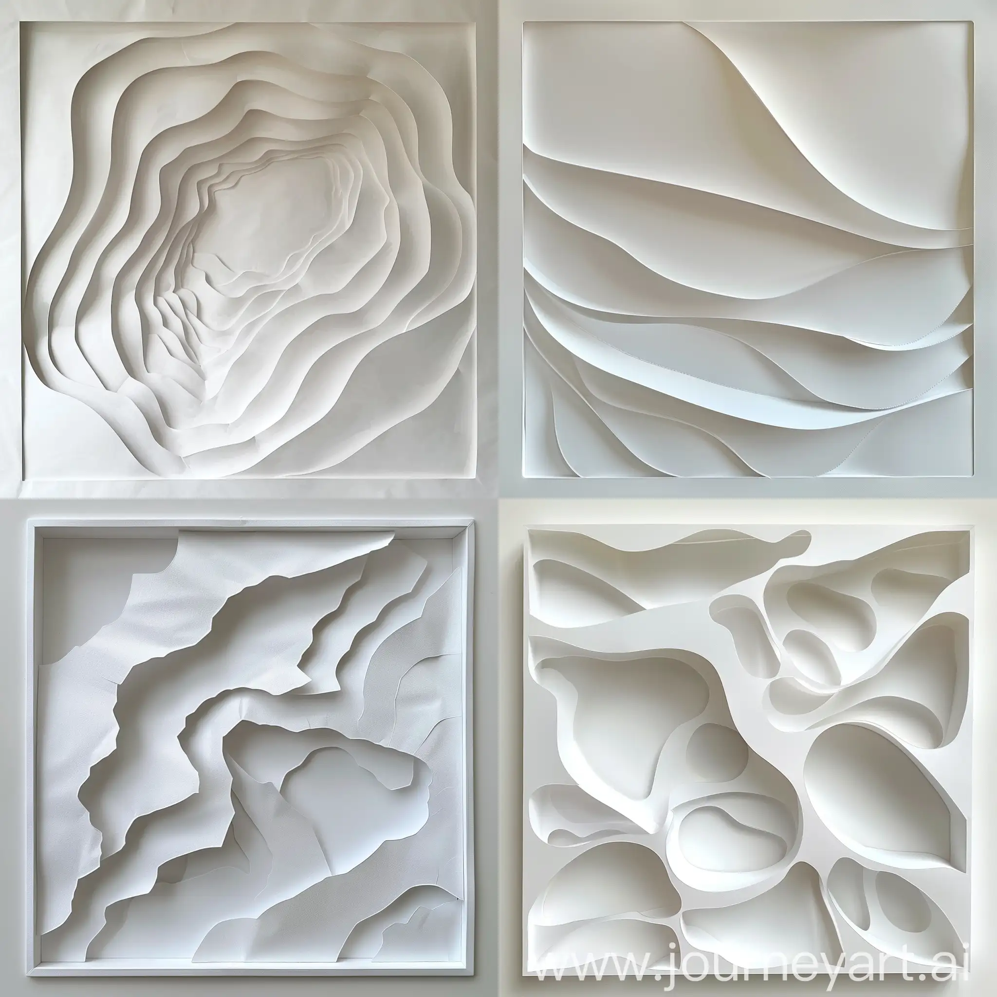 Abstract-Paper-Cut-Neumorphism-Design-on-White-Wall
