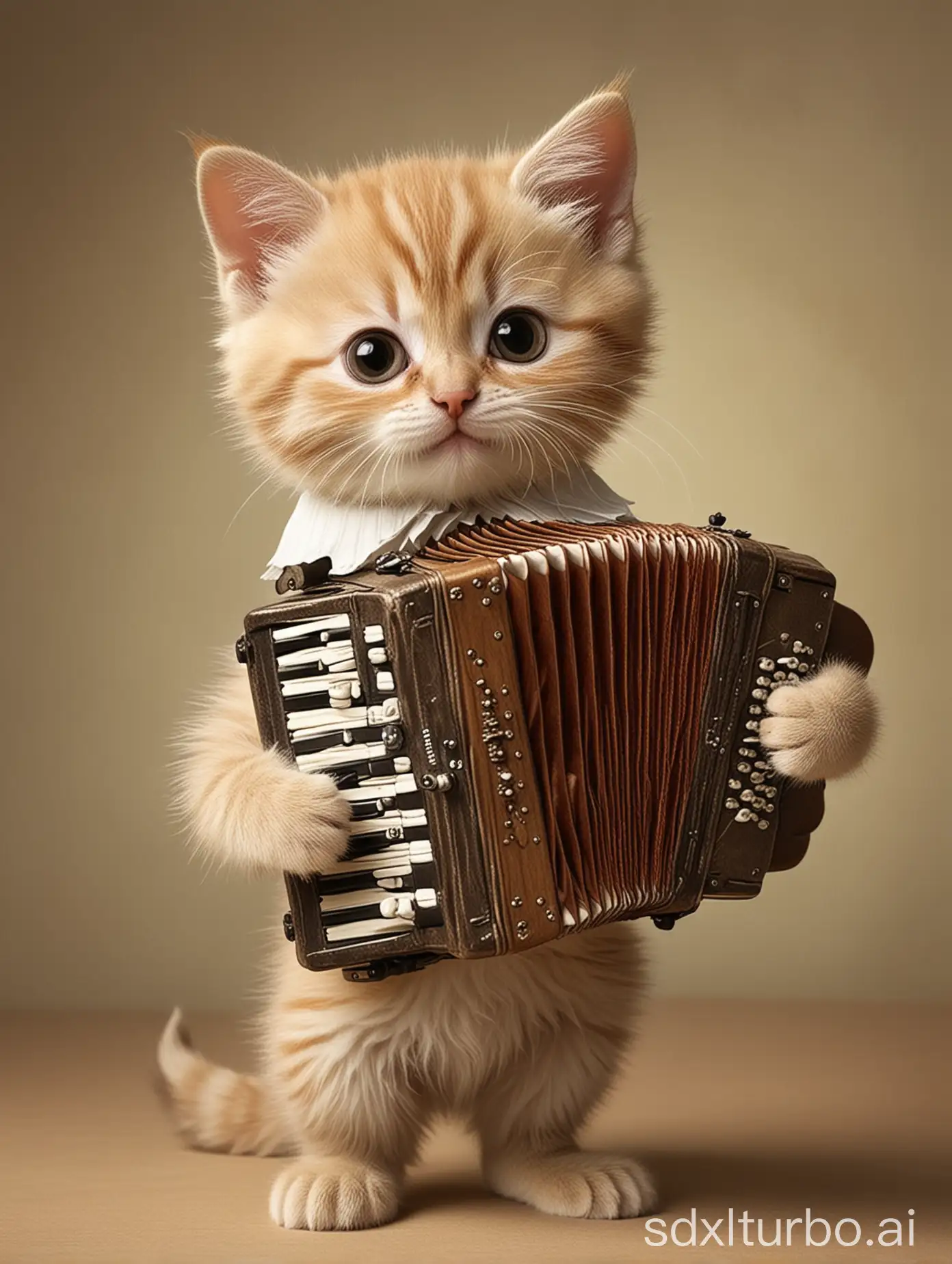 Anthropomorphic-Kitten-Playing-the-Accordion-Whimsical-Feline-Musician-Illustration