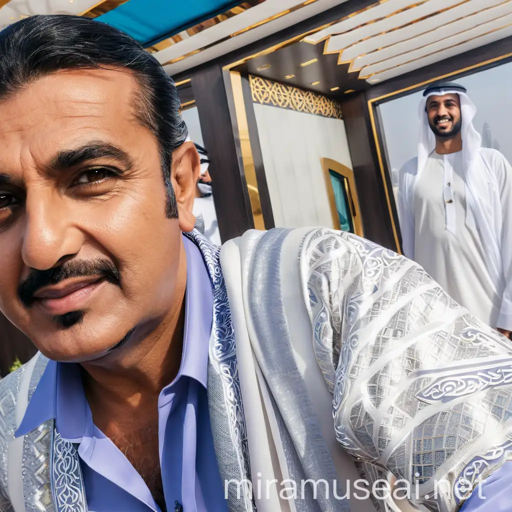 Luxurious Sheikh in Dubai with Wealth and Opulence