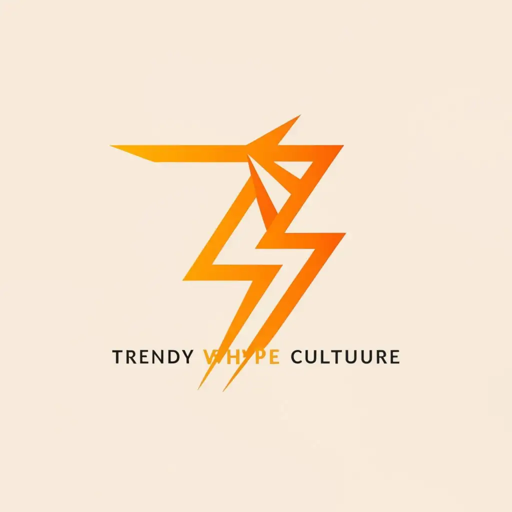 LOGO-Design-For-Trendy-With-Hype-Culture-Sleek-Text-with-Clothing-Shop-Brand-Symbol