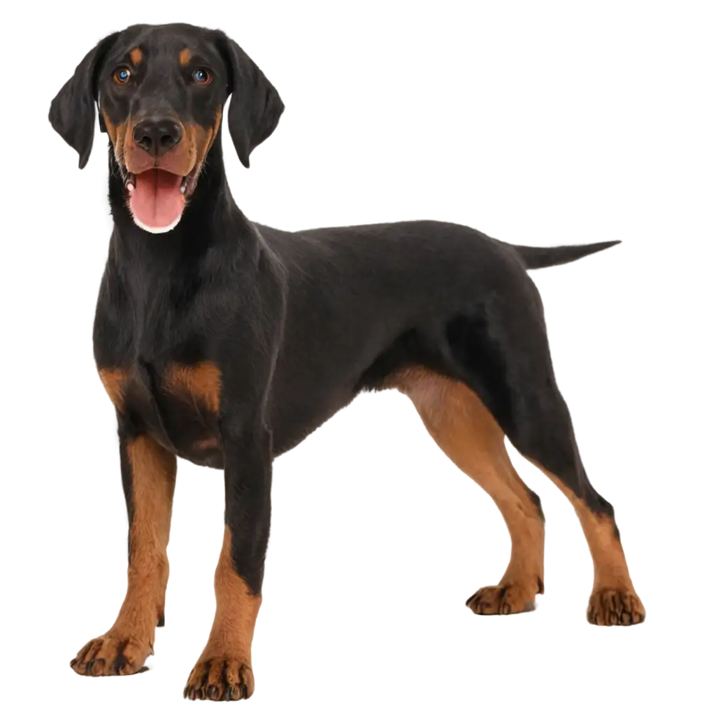 Exquisite-Doberman-Retriever-PNG-Image-Unleashing-the-Beauty-of-HighQuality-Canine-Art