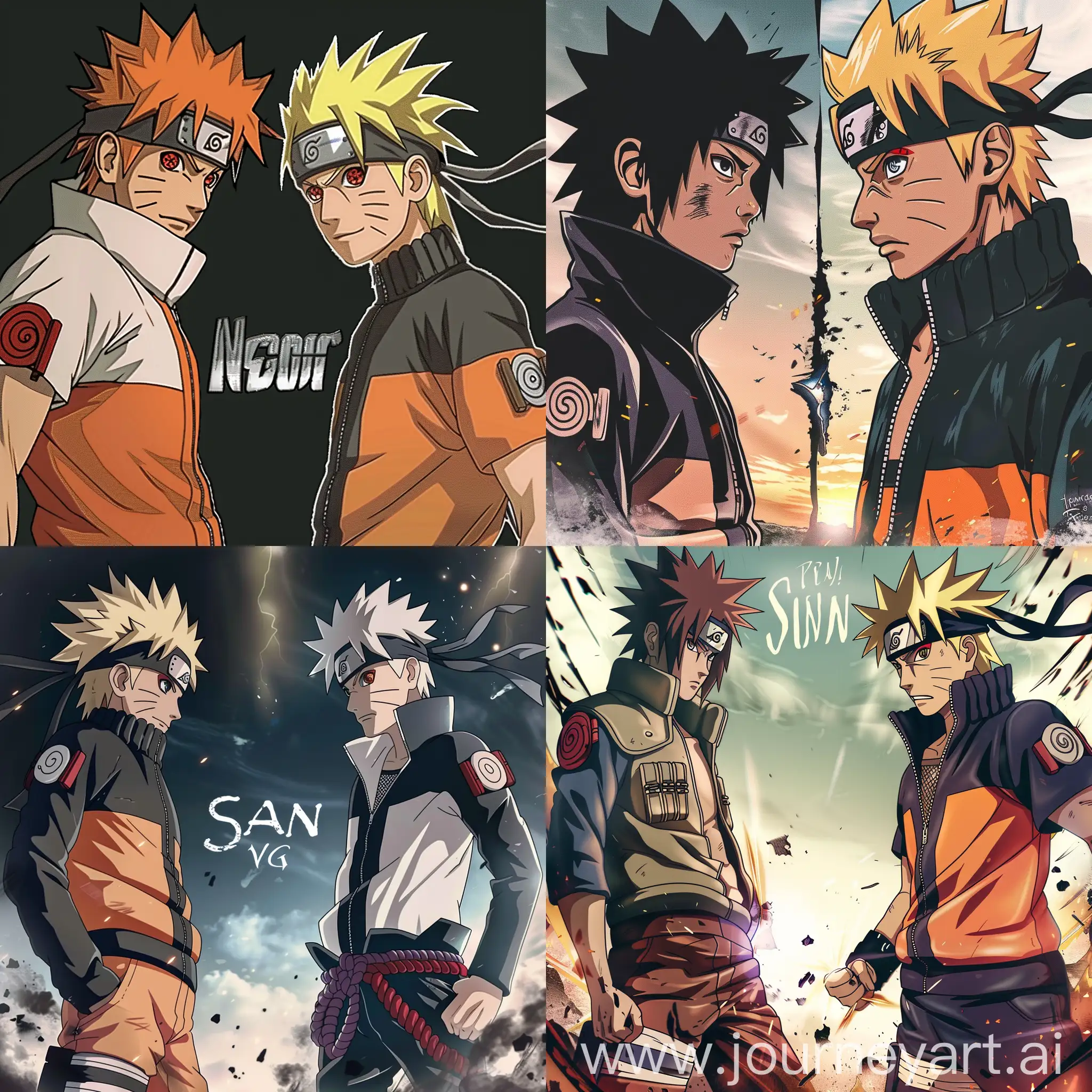 Epic-Showdown-Sans-vs-Naruto-Pixel-Art-Battle