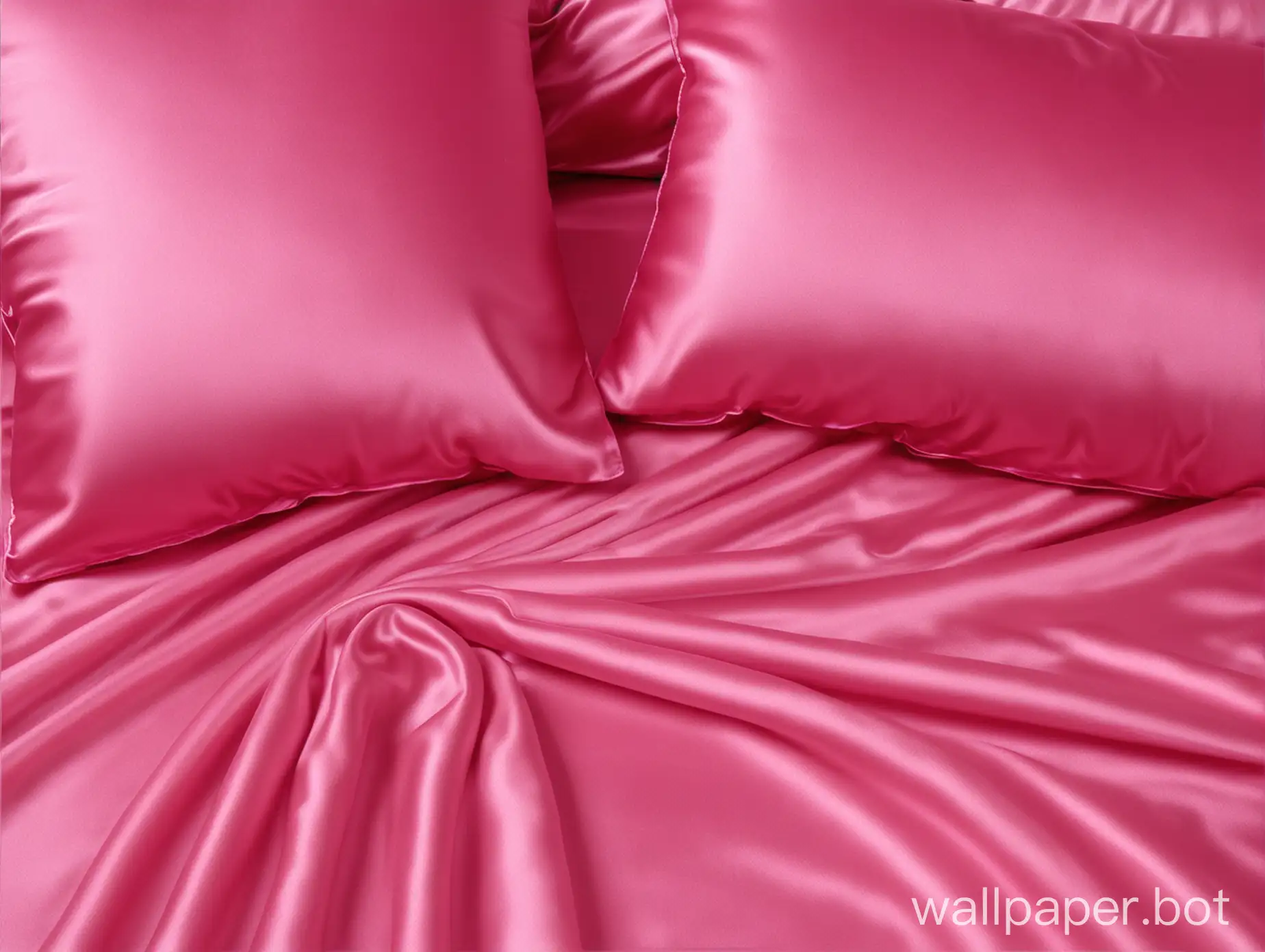 gentle pink fuchsia liquid mulberry silk charmeuse bedding fetish