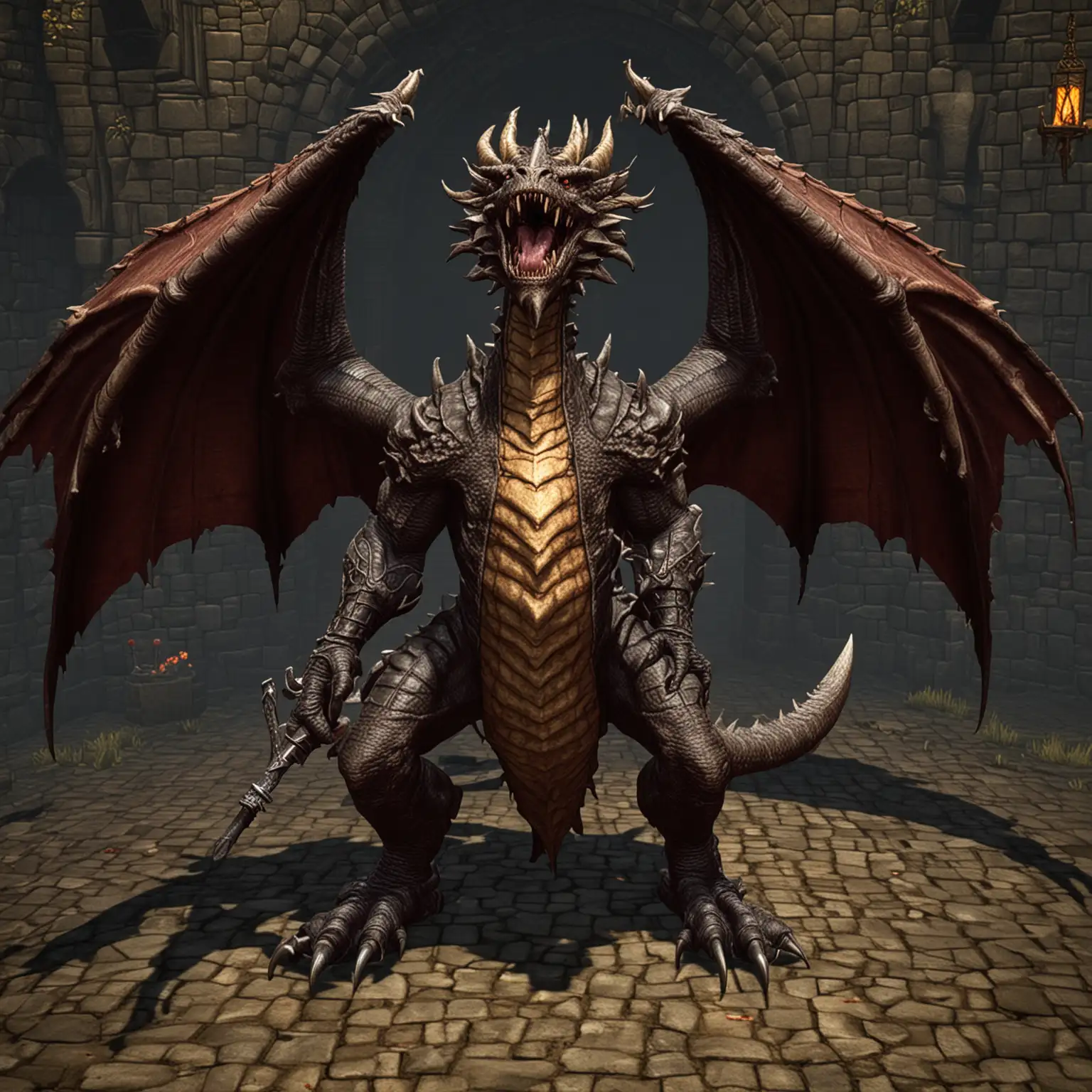Ultima Online Dragon Dungeon Boss
