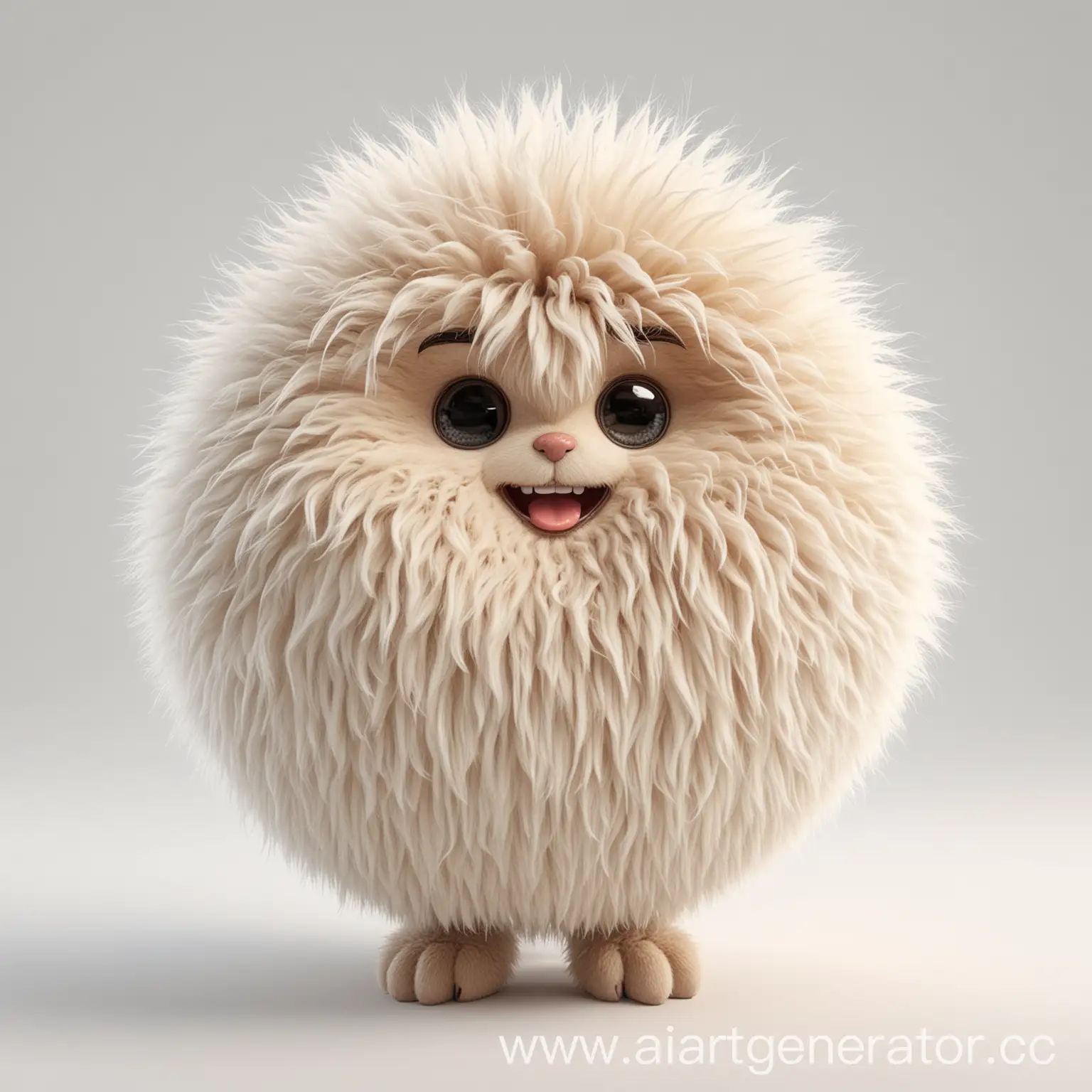 Adorable-Fluffy-Character-Against-Clean-White-Background