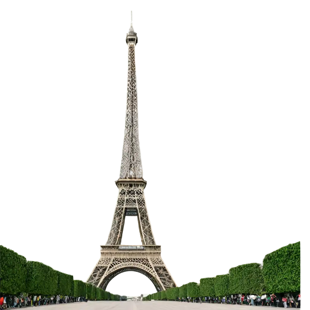 HighQuality-PNG-Image-of-Eiffel-Tower-Front-Perfect-for-Web-Designs-and-Presentations