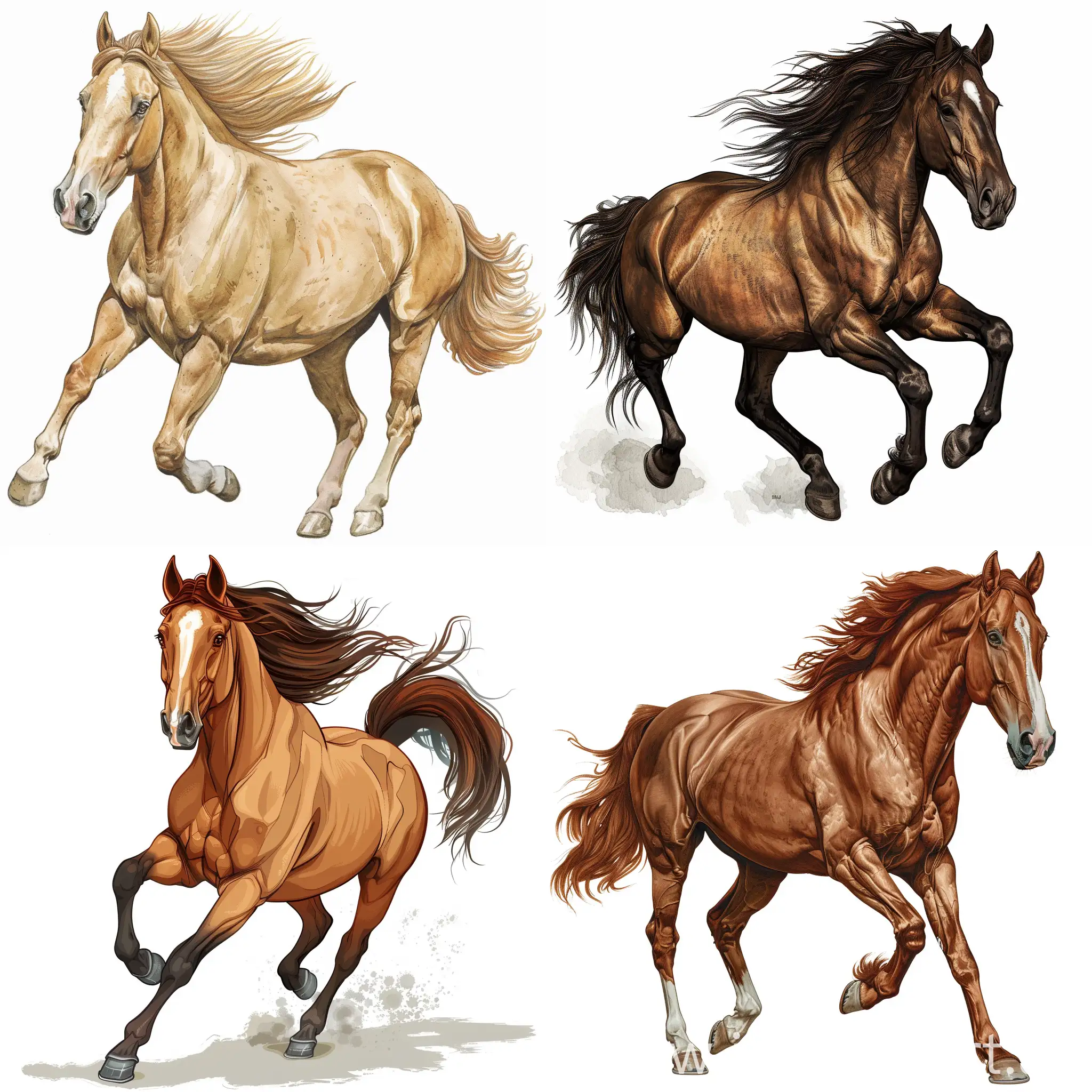 Majestic Horse clipart Ethereal Equine Clipart  Bundle 10 High Quality Design Horse  Art