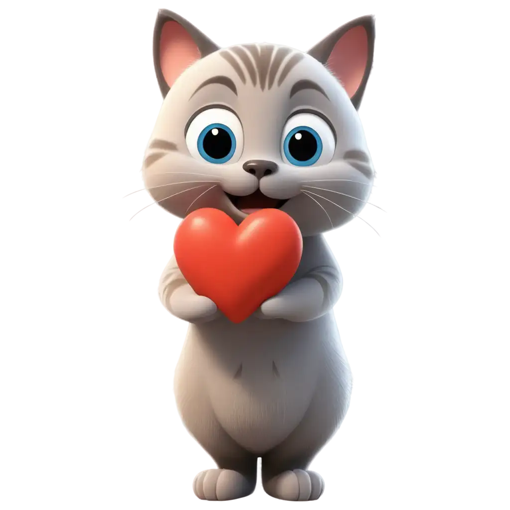 Adorable-Kind-Kitty-with-Heart-Captivating-Cartoon-3D-PNG-Image