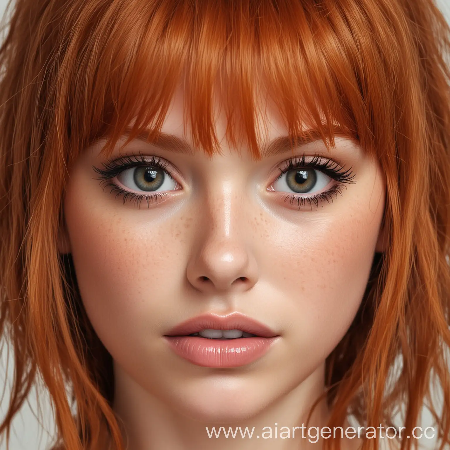 GingerHaired-Girl-with-Black-Contact-Lenses-and-Fringe-Sennty7-Lip-Art