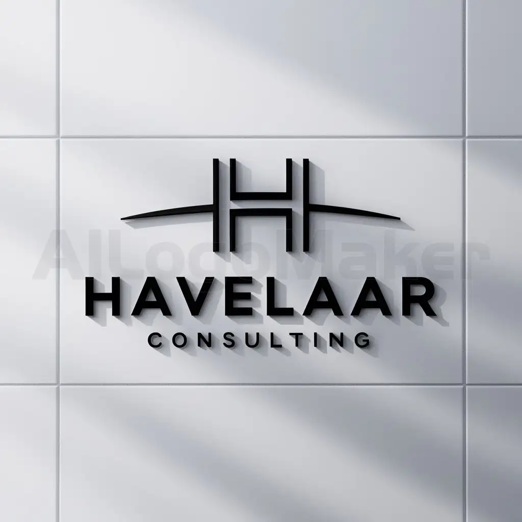 a logo design,with the text "Consulting", main symbol:Havelaar,Moderate,clear background
